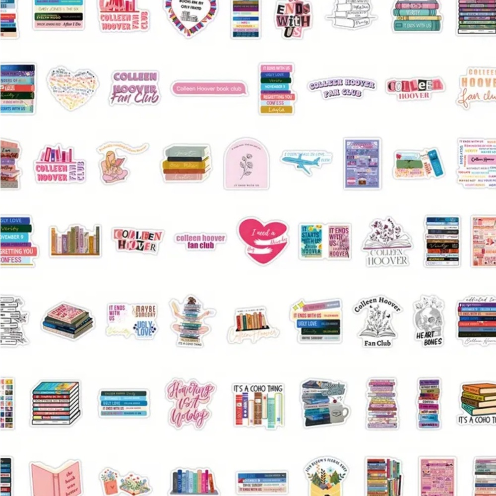 Vibrant Book Lover Sticker Collection - Picture 3 of 5